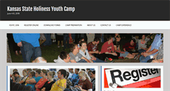 Desktop Screenshot of kansasyouthcamp.com